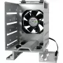 INTER-TECH IPC Staffa di montaggio ER-47045-1 per HDD/SSD da 2,5 pollici in alloggiamento da 3,5 pollici con 2x porte frontali USB 3.0, nero