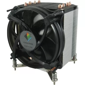 Inter-Tech K-17 dissipatore CPU attivo low profile, 92mm PWM, Intel LGA 1150/1151/1155/1156/1200, altezza 45mm