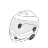 Interphone U-COM 8R Intercom moto 1600 m nero