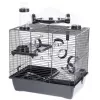 INZ INTER-ZOO Rocky Plus gabbia per criceti nero 420x290x550 mm