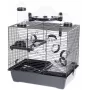INZ INTER-ZOO Rocky Plus gabbia per criceti nero 420x290x550 mm