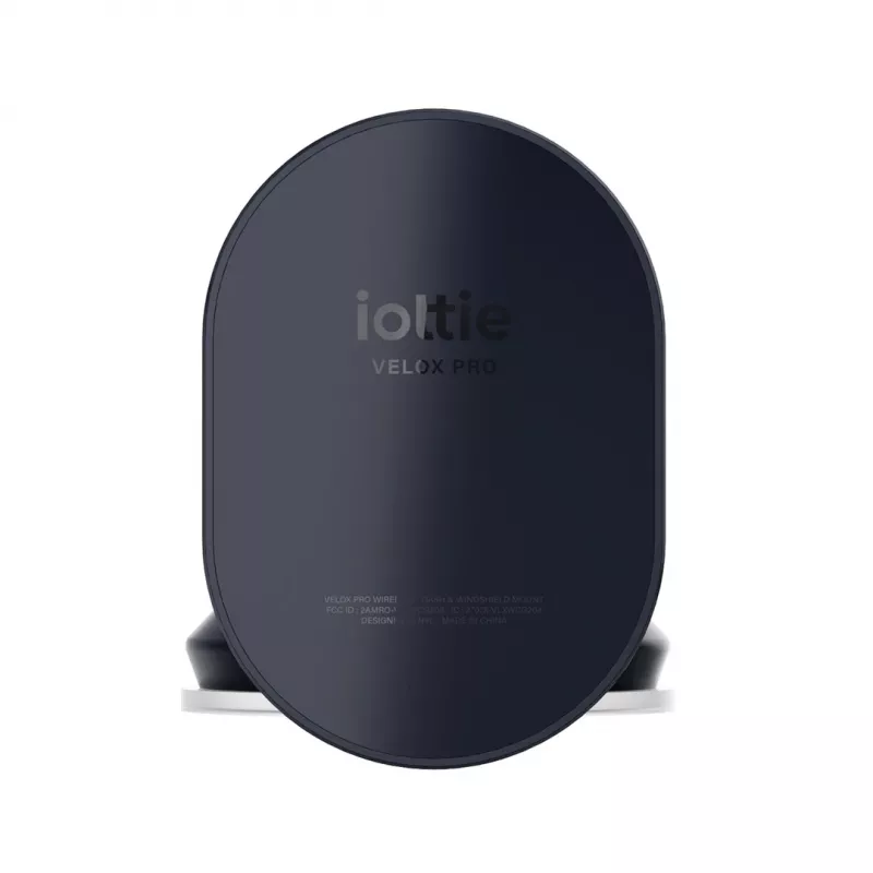 iOttie Velox Pro supporto di ricarica wireless magnetico attivo per auto per MagSafe iPhone, nero con dettagli oro