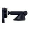 iOttie Velox Pro supporto di ricarica wireless magnetico attivo per auto per MagSafe iPhone, nero con dettagli oro