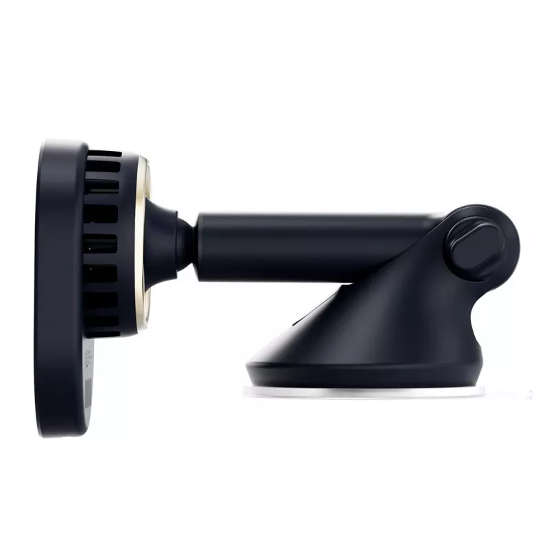 iOttie Velox Pro supporto di ricarica wireless magnetico attivo per auto per MagSafe iPhone, nero con dettagli oro