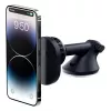 iOttie Velox Pro supporto di ricarica wireless magnetico attivo per auto per MagSafe iPhone, nero con dettagli oro
