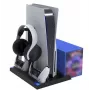 Stazione di ricarica e raffreddamento iPega P5013 per PS5 e controller PS5 nera