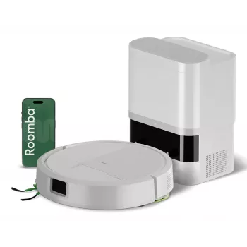 iRobot Roomba 115 Combo robot aspirapolvere + base svuotamento automatico bianco