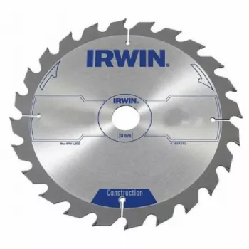 IRWIN Construction Series lama circolare 250mm x 30mm foro, 60 denti TCT, ATB, taglio legno