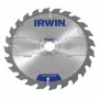 IRWIN Construction Series lama circolare 250mm x 30mm foro, 60 denti TCT, ATB, taglio legno