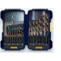 IRWIN TURBOMAX PRO Set da 15 punte elicoidali HSS, 1,5–10 mm, DIN 338, affilatura a croce, metallo/legno/plastica