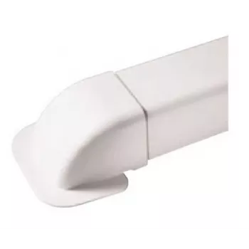 IVENSIS IPWE80 placca a parete bianca – copertura per scatole da incasso, plastica ABS, 80x80x10mm