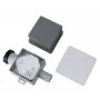 IVENSIS ISN32 Fossa biologica a incasso 100x100 - ABS bianco, scarico 32mm, sifone