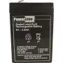 IVT batteria ricaricabile di ricambio 6V 4,5Ah per fari 87668 (300121)