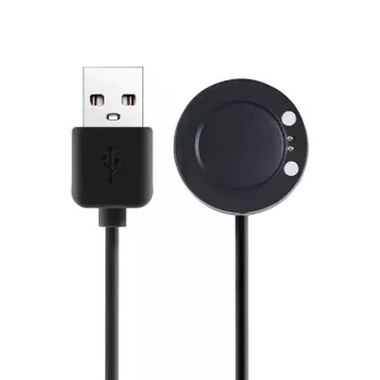 iWear CH5 cavo di alimentazione universale USB 1m per smartwatch pad di ricarica magnetico tondo 2 pin