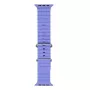 iWear S1 cinturino in silicone morbido Grooved 20mm per Apple Watch 49mm / 45mm / 44mm / 42mm lilla