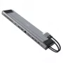 j5create JCD552 M.2 NVMe USB-C 3.2 Gen 2x2 Docking station con 100W PD, HDMI e DisplayPort