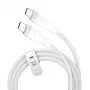 J5CREATE Cavo di ricarica rapida USB-C 60W Ultra Soft a doppia treccia - Space Grey, 1,2 m