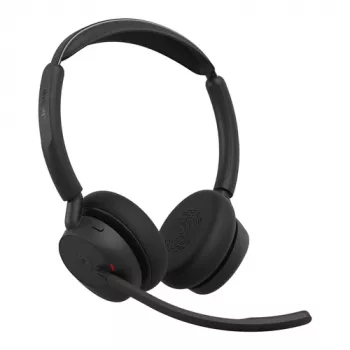 Jabra Evolve3 45 Cuffie stereo con Link 390a adattatore USB-A