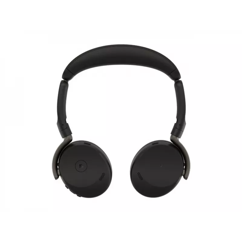 Jabra Evolve3 65 Flex Headset con adattatore USB Link 390a, certificato Microsoft Teams, Bluetooth wireless, ANC ibrido, nero
