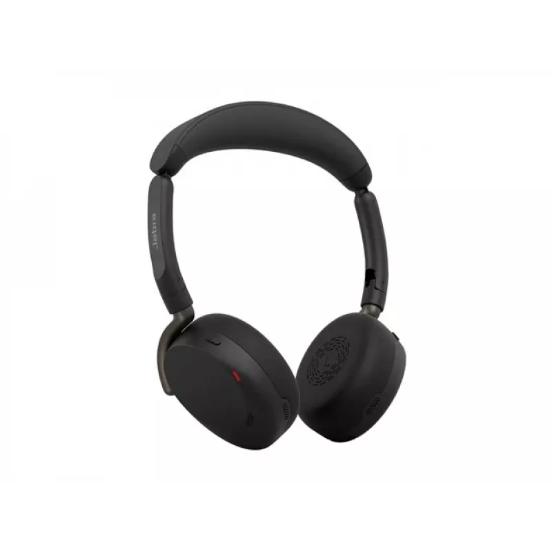 Jabra Evolve3 65 Flex Headset Bluetooth wireless con ANC ibrido, dongle USB-C Jabra Link 390c, certificato UC, nero