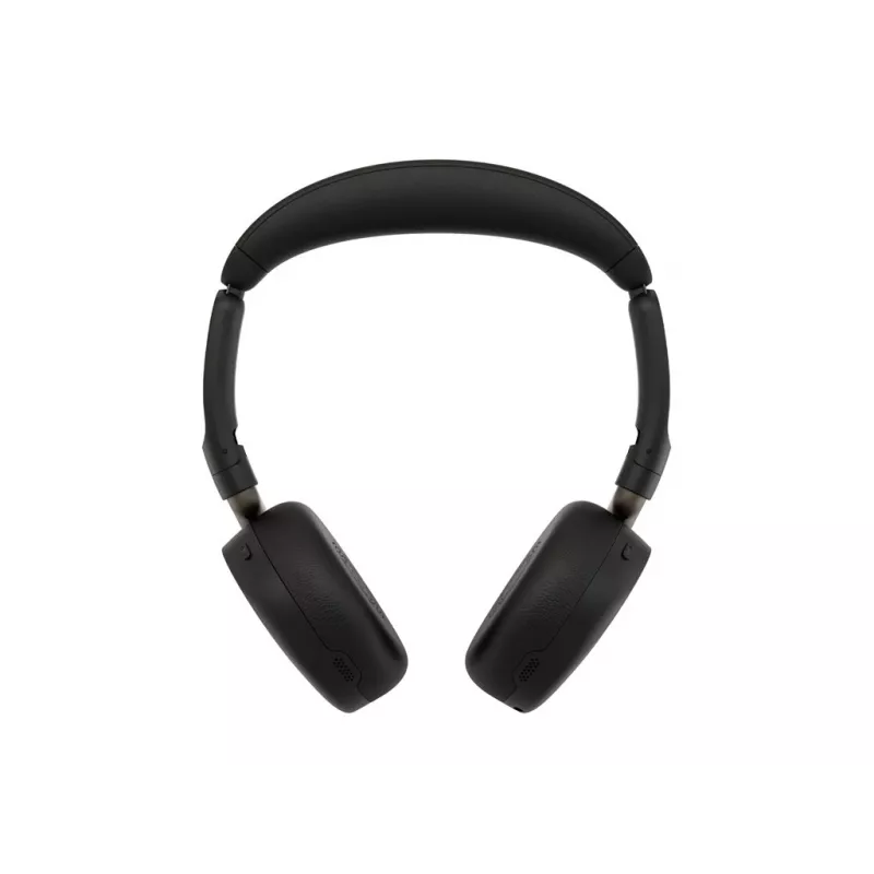 Jabra Evolve3 65 Flex Headset Bluetooth wireless con adattatore USB-A Jabra Link 390a, certificato UC, cancellazione attiva del rumore, nero
