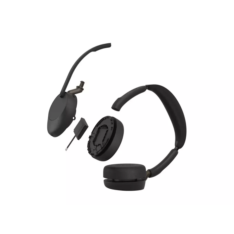 Jabra Evolve3 65 Headset stereo con base UC Link 390a