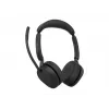 Jabra Evolve3 65 Headset stereo wireless Link 390a, nero, certificato Microsoft Teams