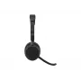 Jabra Evolve3 65 MS Stereo cuffie wireless con Link 390c, nero