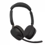 Jabra Evolve3 65 headset Bluetooth wireless stereo con adattatore Link 390a USB-A e base di ricarica – certificato Microsoft Teams, on-ear, microfono con cancellazione del rumore, batteria 37h