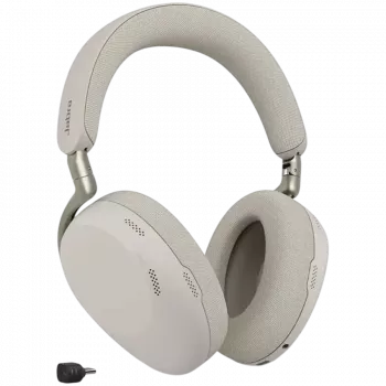 Jabra Evolve3 85 MS Link390c Warm Gray Cuffie wireless