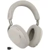 Jabra Evolve3 85 UC cuffie wireless over-ear con cancellazione attiva del rumore e adattatore Link 390C, Warm Grey