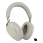 Jabra Evolve3 85 UC cuffie wireless over-ear con cancellazione attiva del rumore e adattatore Link 390C, Warm Grey