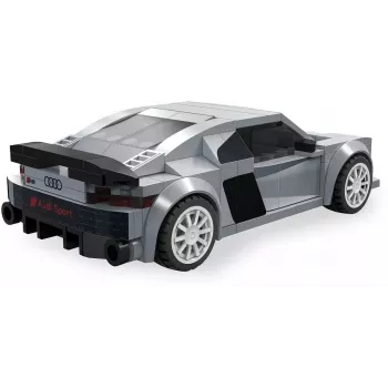 Jamara CaDA Audi R8 Coupé set di costruzioni in scala 1:24 – 272 pezzi, grigio, da 8 anni