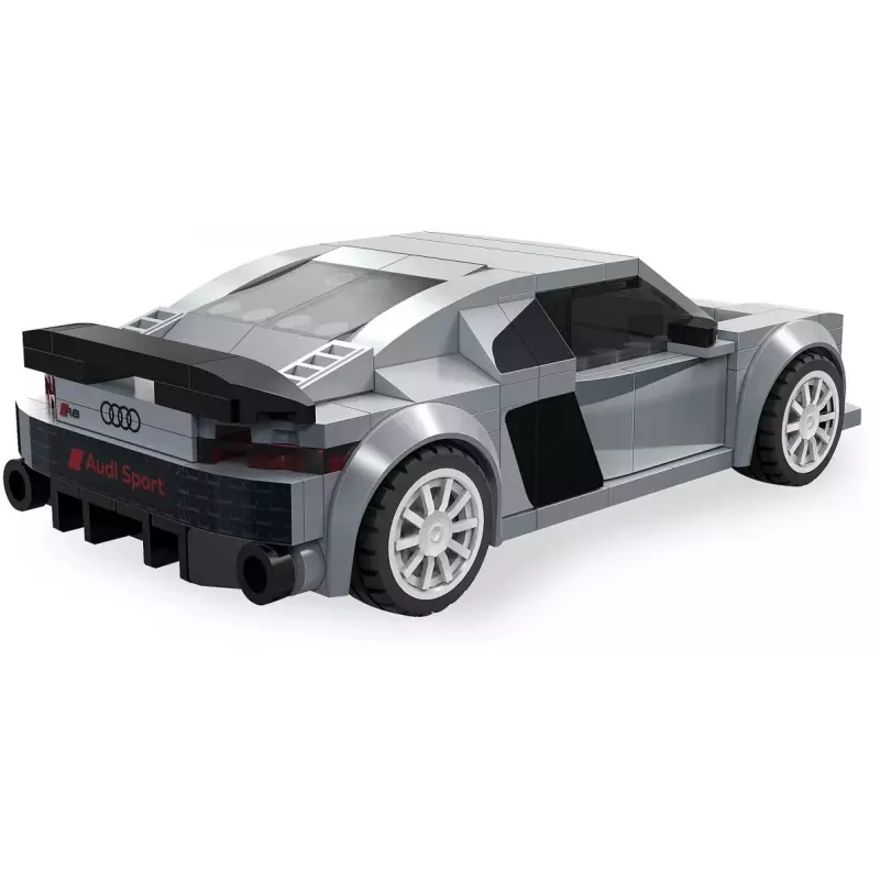Jamara CaDA Audi R8 Coupé set di costruzioni in scala 1:24 – 272 pezzi, grigio, da 8 anni
