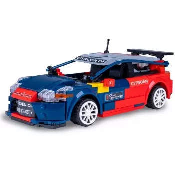 Auto RC con mattoncini Jamara CaDA Citroen C4 WRC 1:20 2,4GHz (278 pezzi)