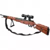 Jamara CaDA Karabiner 98K Set di costruzione mattoncini marrone 8+