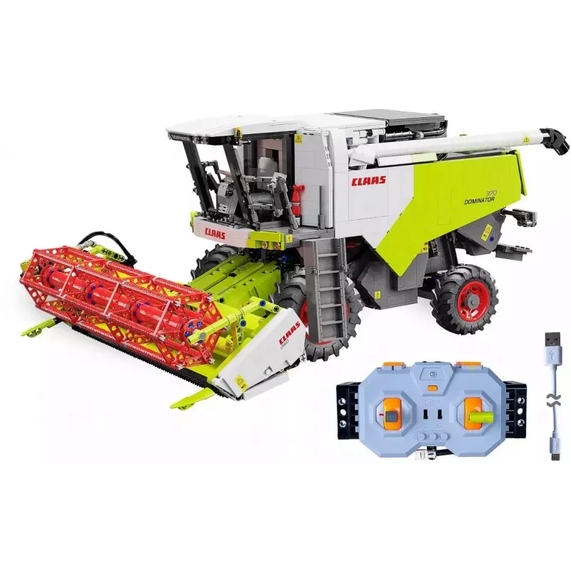 Jamara Claas Dominator 370 1:18 2,4GHz veicolo RC a mattoncini (1000+ pezzi) 14+
