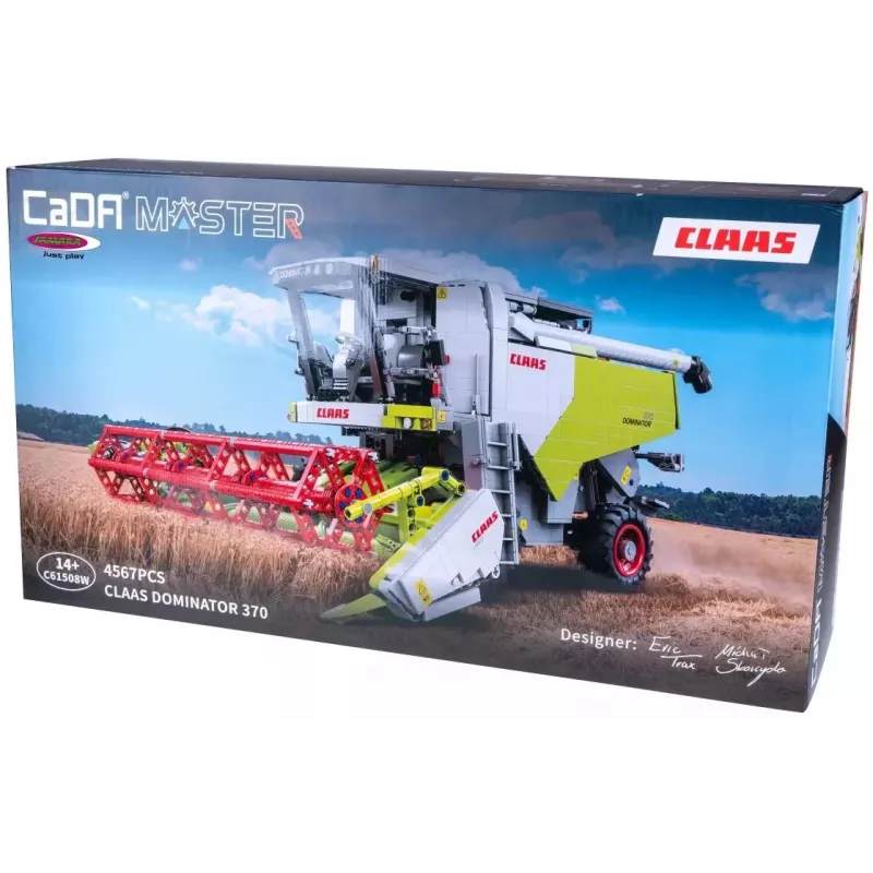 Jamara Claas Dominator 370 1:18 2,4GHz veicolo RC a mattoncini (1000+ pezzi) 14+