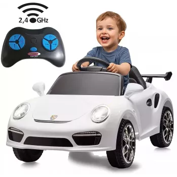 JAMARA Veicolo a pedali RUF CTR3 Club Sport White 2,4GHz Li-Power 12.6