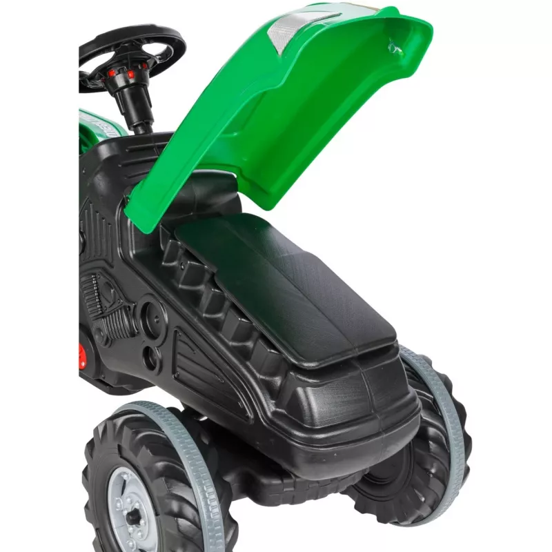 Jamara trattore a pedali Big Wheel 12V verde 3+