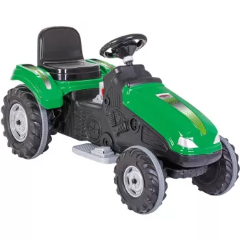 Jamara trattore a pedali Big Wheel 12V verde 3+