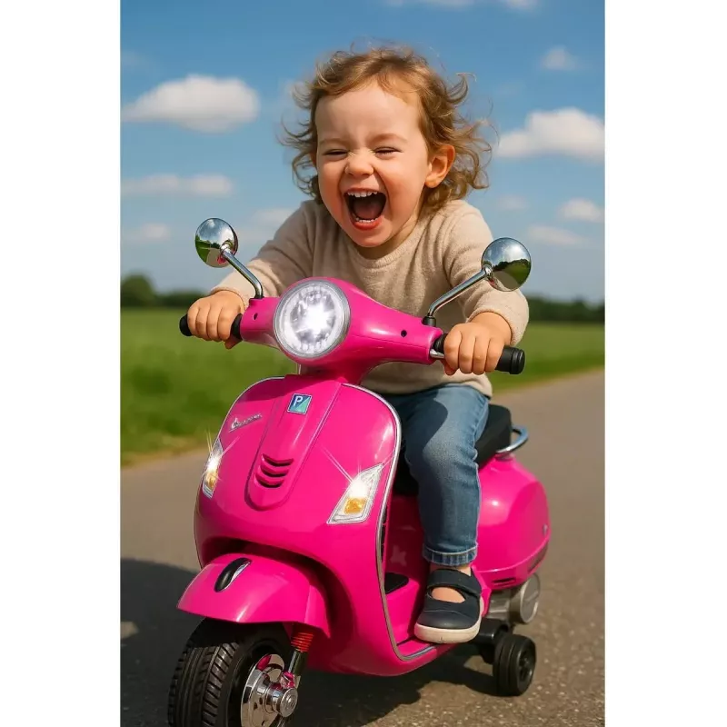 Jamara Ride-on Vespa GTS 125 rosa Li-Power 12.6
