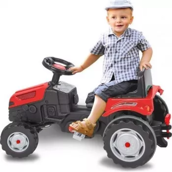 Jamara Strong Bull Trattore a pedali rosso 3+