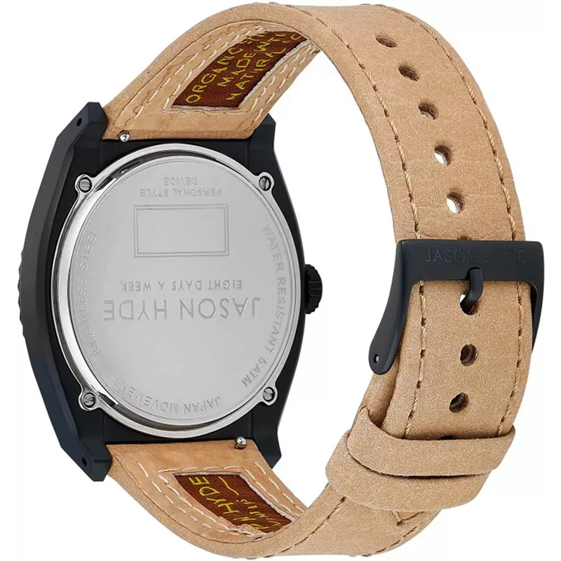 JASON HYDE JH10014 Orologio unisex 40mm Earth Collection quadrante blu cinturino blu