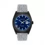 JASON HYDE MAN JH30006 40mm orologio analogico al quarzo quadrante blu cinturino in tessuto blu