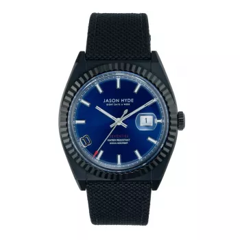 JASON HYDE MAN JH30008 Orologio analogico al quarzo 40 mm quadrante nero cinturino in pelle