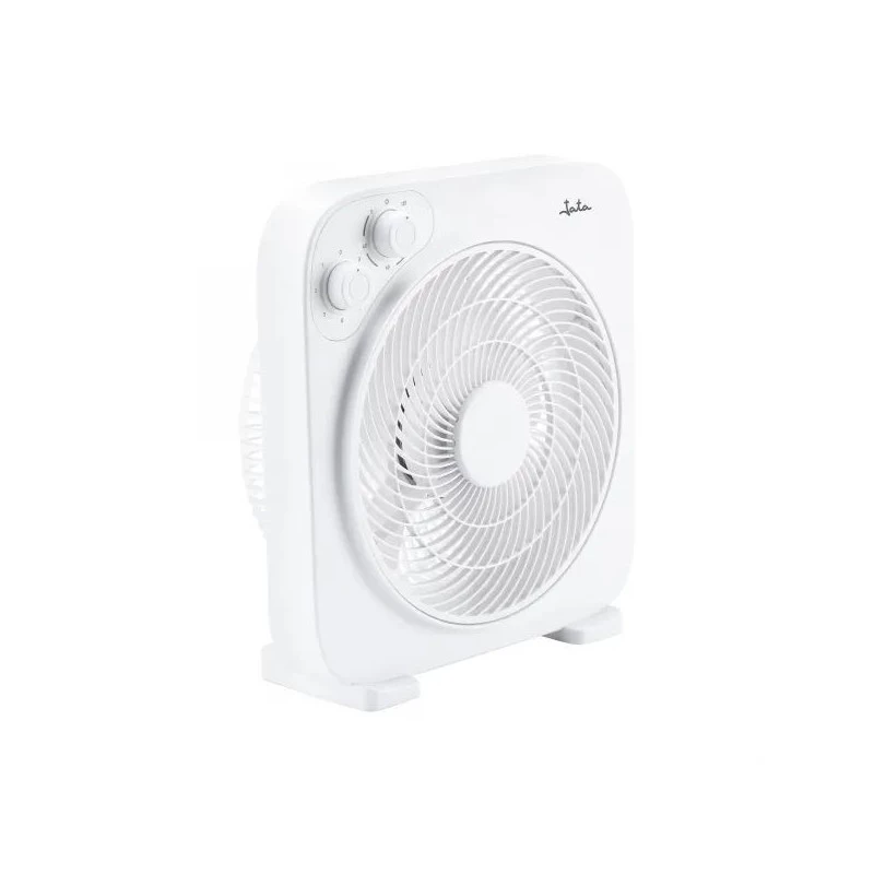 JATA JVVS3116 Ventilatore a piantana, 45 W, 40 cm, 3 velocità, oscillante, bianco
