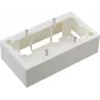 JAVEL Presa doppia da parete 4 moduli M45 bianca
