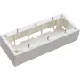 JAVEL scatola tripla da parete 6 moduli M45 bianco