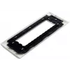 JAVEL telaio di supporto triplo per 6 moduli M45, bianco